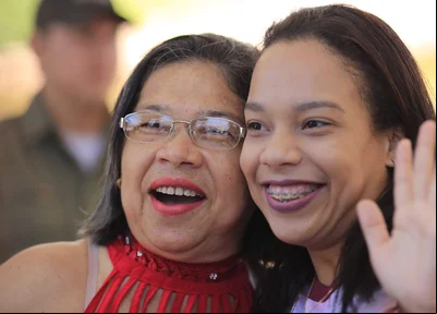 Mãe e filha que vão fazer o Enem juntas