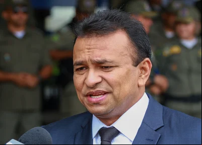 Secretario de Segurança Fábio Abreu