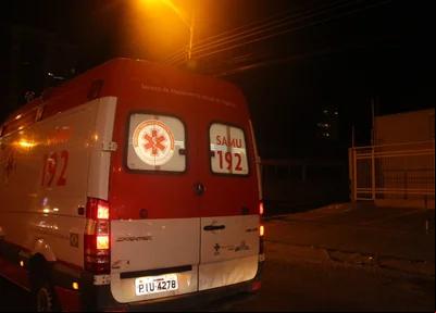 Samu foi até o local socorrer as vítimas 