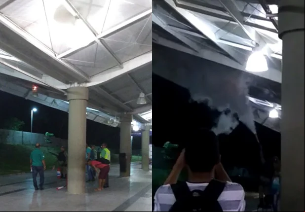 Princípio de incêndio atinge Terminal Zoobotânico em Teresina