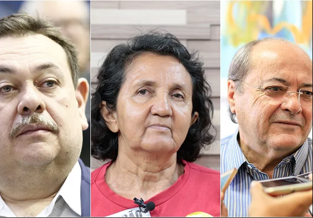 Silas Freire, Lourdes Melo e Sílvio Mendes