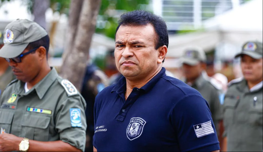 Secretário de Segurança Fábio Abreu