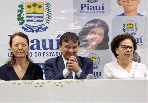 Ely Harasawa, Wellington Dias e Regina Sousa
