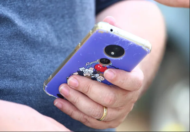 Celular da criança