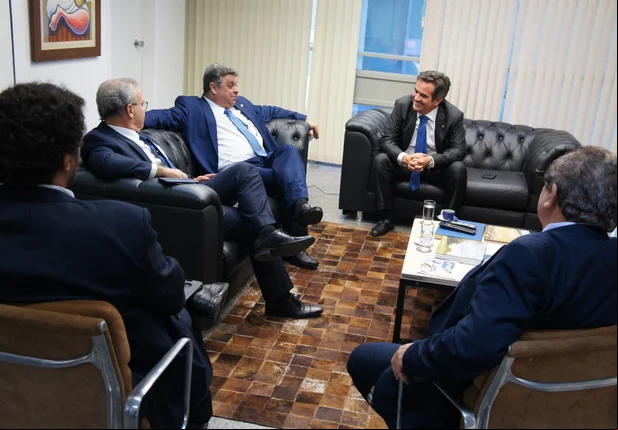 Reunião entre Firmino Filho e Ciro Nogueira