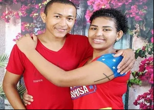 Flávio Ribeiro e Nicolly