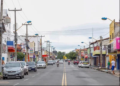 Avenida principal do bairro Parque Piauí, na zona sul de Teresina