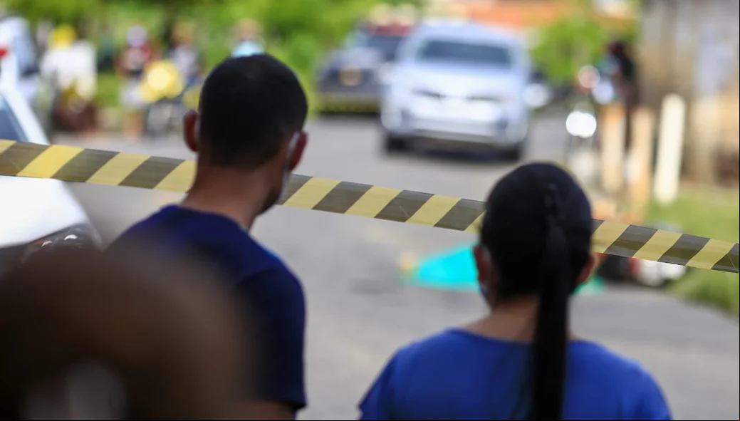 Populares ouviram tiros e acionaram a PM