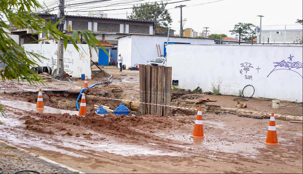 Está previsto para hoje (27) o término das obras.