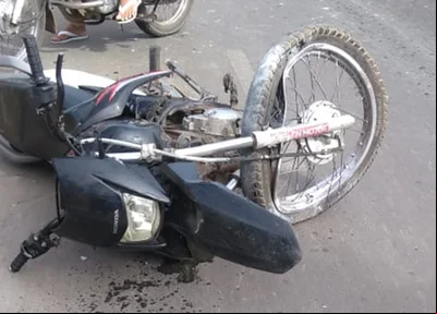 A vítima conduzia uma moto quando foi alvejado no Angelim