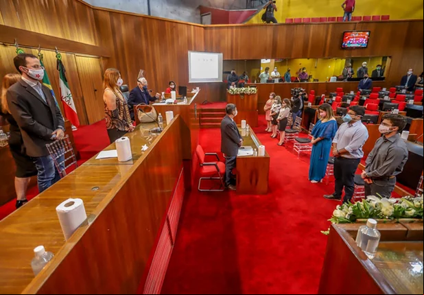 Sessão na Assembleia Legislativa do Piauí