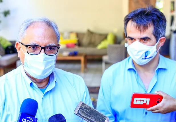 Ciro Nogueira e Kleber Montezuma discutem aliança entre PP e PSDB