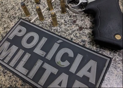 Arma de fogo apreendida 