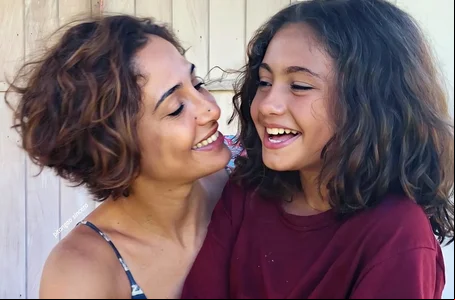 Camila Pitanga e a filha Antônia