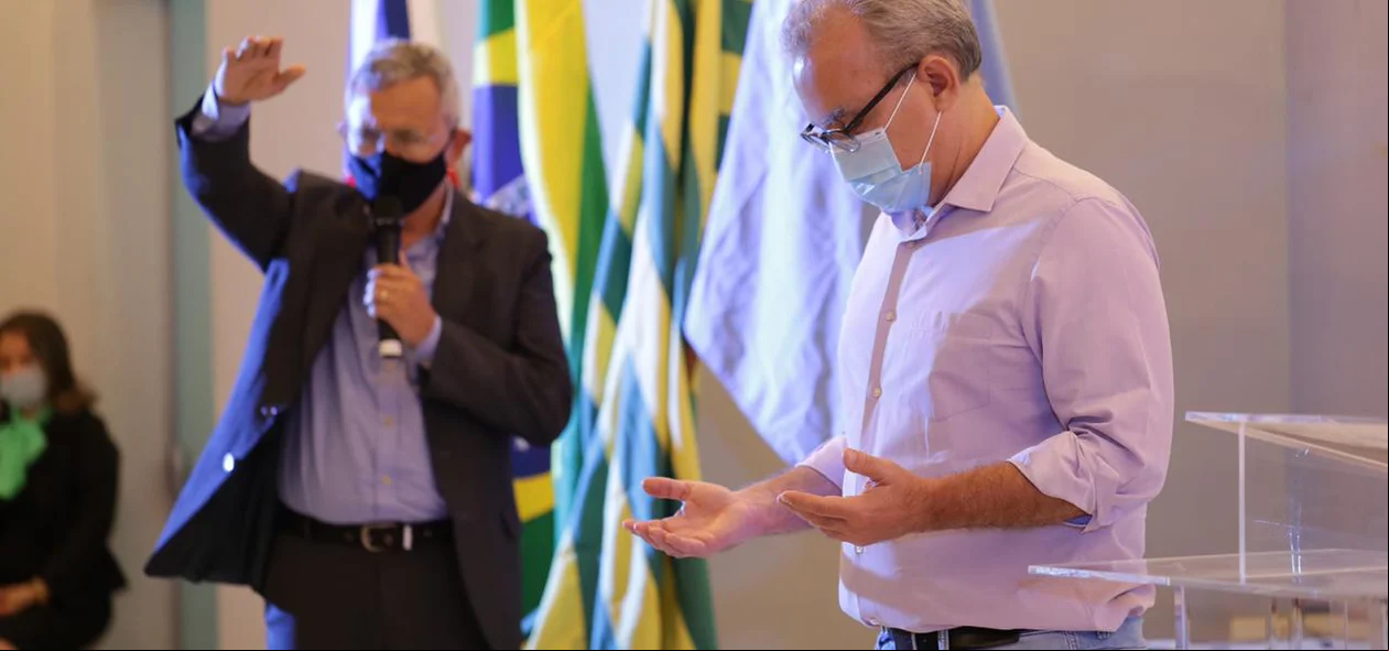 Prefeito durante culto