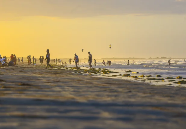 Praia de Atalaia em Parnaíba