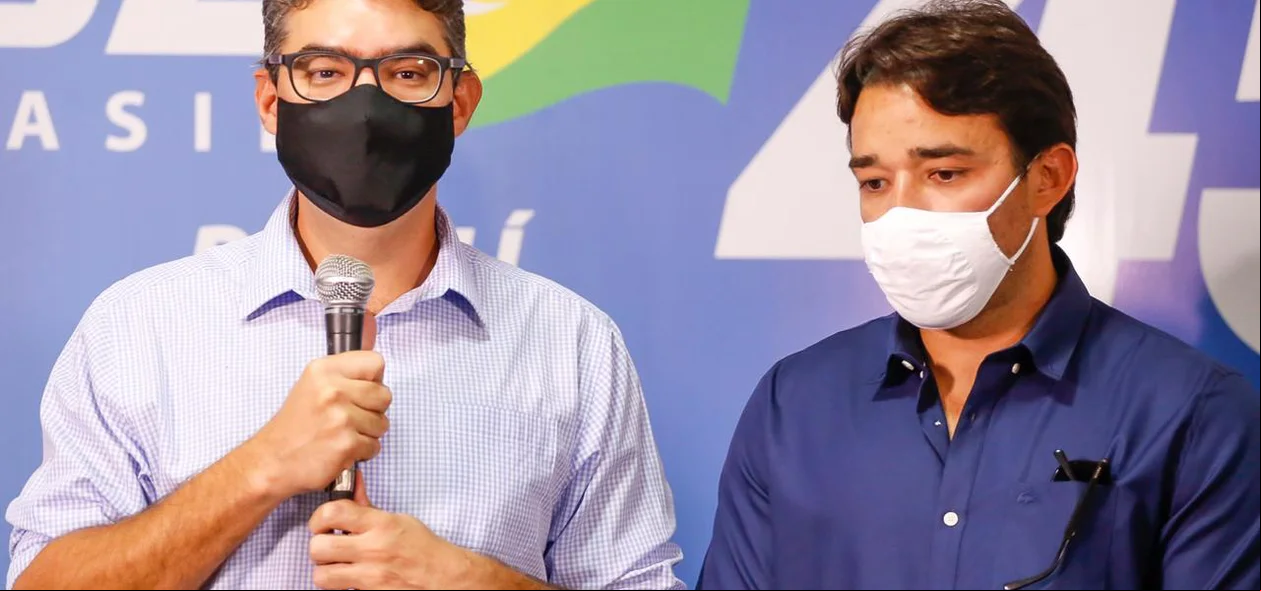 Luciano Nunes ao lado de Marden Menezes