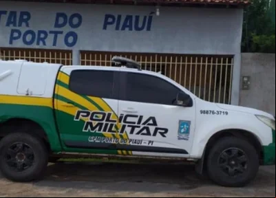 Viatura da Polícia Militar de Porto do Piauí