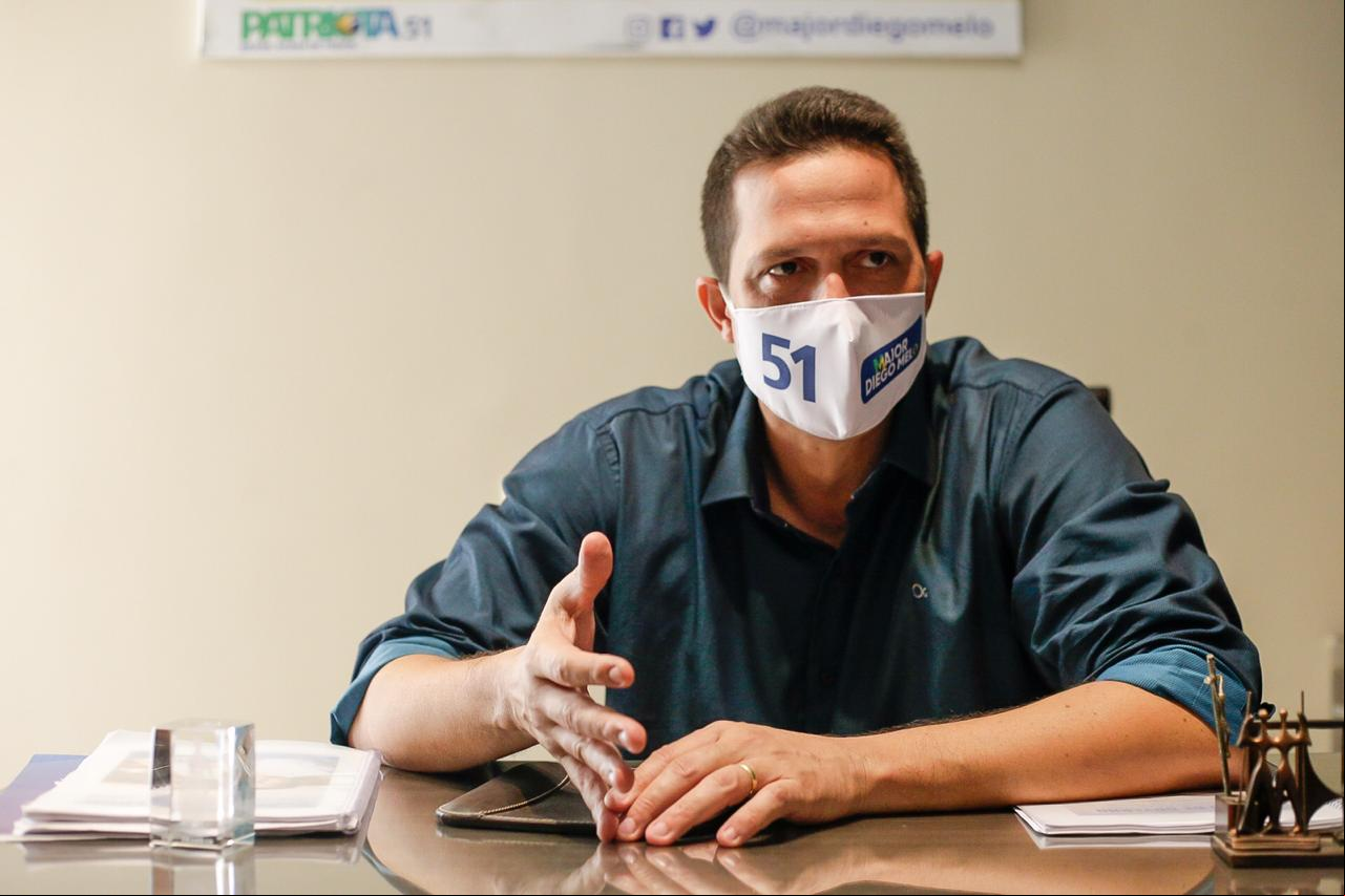Candidato a prefeitura Major Diego 