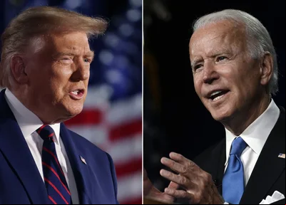 Donald Trump e Joe Biden