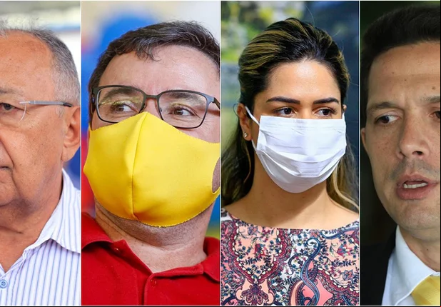 Dr. Pessoa, Fábio Novo, Gessy Fonseca e Major Diego Melo