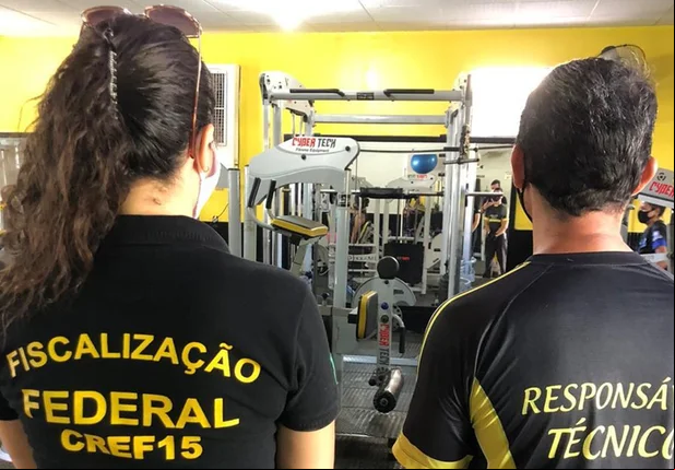 Fiscalização do Conselho Regional de Educação Física