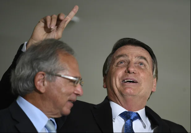 Paulo Guedes e Bolsonaro