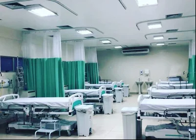 Obras no Hospital Regional Justino Luz