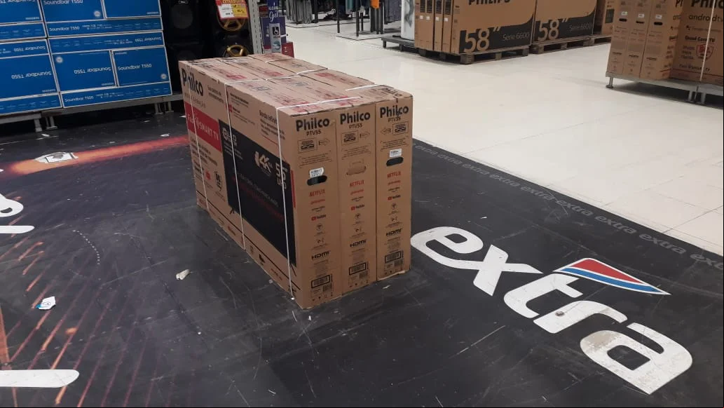 Aparelhos televisores foram roubados