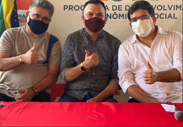 João Mádison e Rafael Fonteles anunciam obra em Pau D’arco