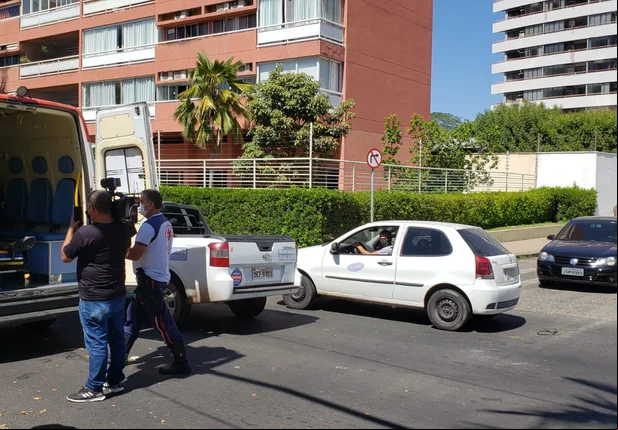 Acidente na Avenida Marechal Castelo Branco