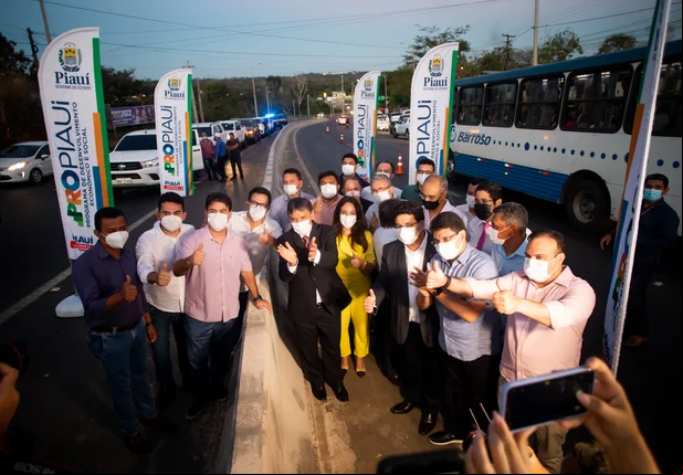 Entrega da duplicação da BR 343 em Teresina Piauí