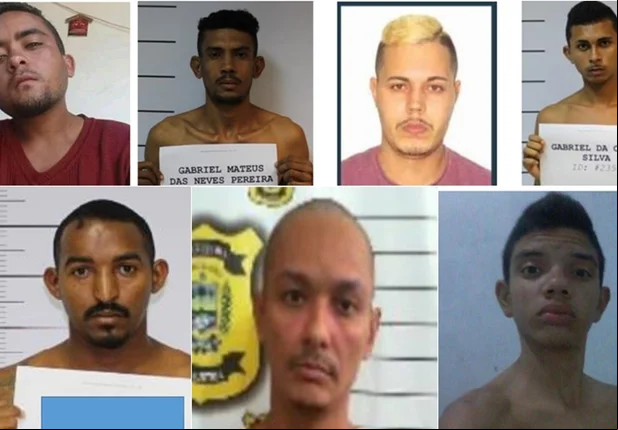Polícia Civil divulga fotos dos foragidos da Operação Contraordem III