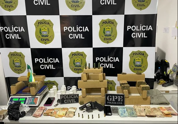 Polícia Civil desarticula delivery de maconha em Teresina