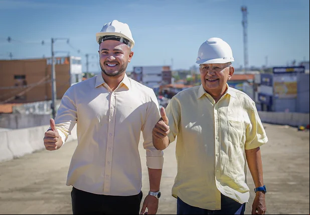 Dr. Pessoa visita obra do Viaduto da Tabuleta na zona sul de Teresina