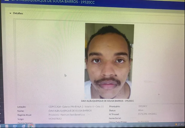 Veja a lista de presos que fugiram da Casa de Detenção de Altos
