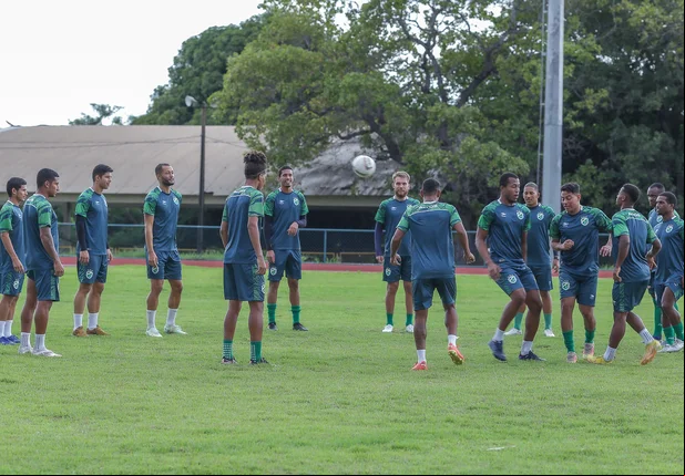 Altos se preparando para o campeonato Piauiense em Teresina