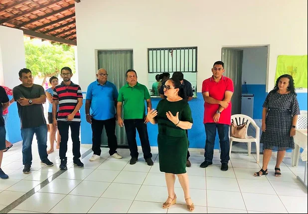 Inauguração da Escola Menor Lourenço Barroso de Oliveira