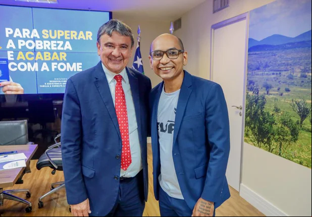 Ministro Wellington Dias recebe presidente da CUFA Piauí no DF