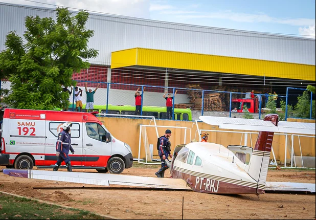 Segundo avião cai na zona norte de Teresina no intervalo de 24 horas