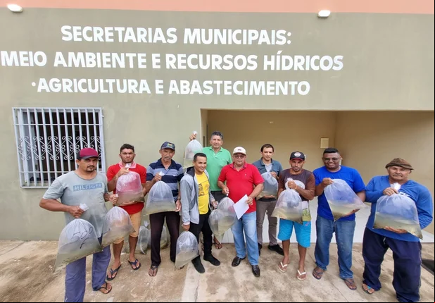 Prefeitura de Joaquim Pires realiza 1ª etapa de entrega de alevinos