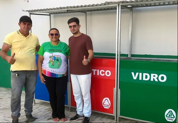 Programa de coleta seletiva é implementado nas escolas em Esperantina
