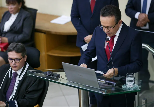 Sebastião Martins e Ricardo Gentil tomam posse no TRE-PI