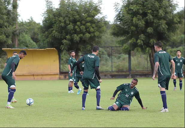 Treino do Altos aconteceu nesta quarta-feira em Teresina Piauí
