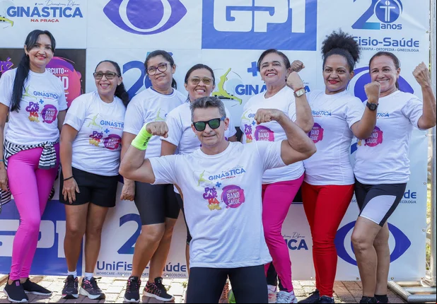 Demóstenes Ribeiro promove saúde com o Ginástica na Praça em Teresina