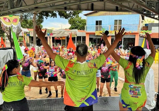 Terceiro dia de Carnaval em Pedro II tem folia para todas as idades