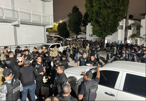 SSP deflagra operação de combate à organizações criminosas em Teresina
