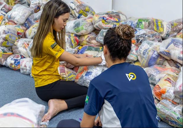 Colégio Propósito bate recorde e arrecada mais de 13 toneladas de alim