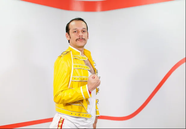 Cover do cantor Freddie Mercury se apresenta em Teresina